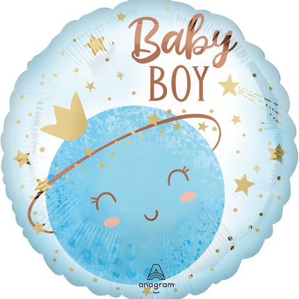 17" Standard Little Moon Boy Balloon