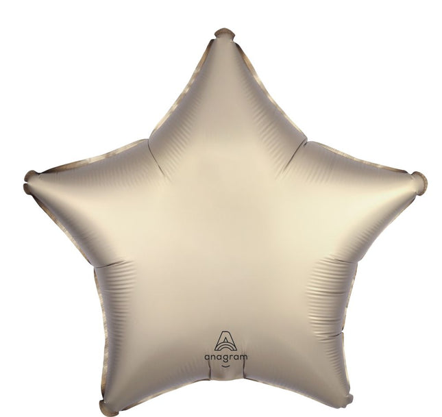 18" Satin Luxe Star Prosecco Balloon