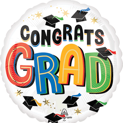 17" Bright Future Congrats Grad