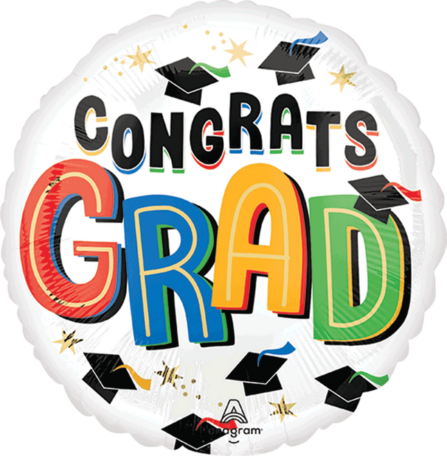 17" Bright Future Congrats Grad