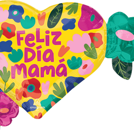 Supershape Hothouse Petals Feliz Dia Ma