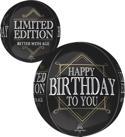 16" Prime of Life Birthday Orbz