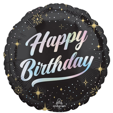 17” Sparkling Happy Birthday