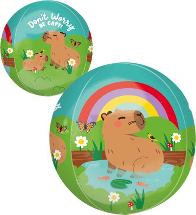 16" Capybara Craze Orbz