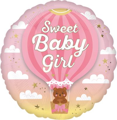 18” It's a Girl Pink