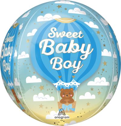 16” It's a Boy Blue Orbz
