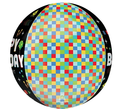 16" 8-Bit Birthday Orbz
