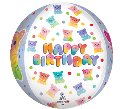 16" Gummy Bear Birthday Orbz