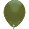 Globo de Látex Olivo Vintage Sensacional Qualatex de 12" (30 cm) – Bolsa 50 pzas