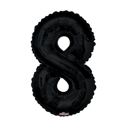 Numeros 34" Negro