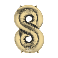 Numeros 34" Oro Blanco