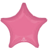 18” Vibrant Star Round Pink Foil