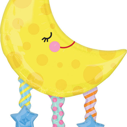 Supershape Moon and stars