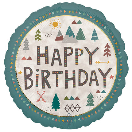 28″ Wilderness Globo Cumpleaños