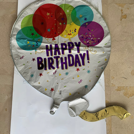 Supershape Birthday Balloons