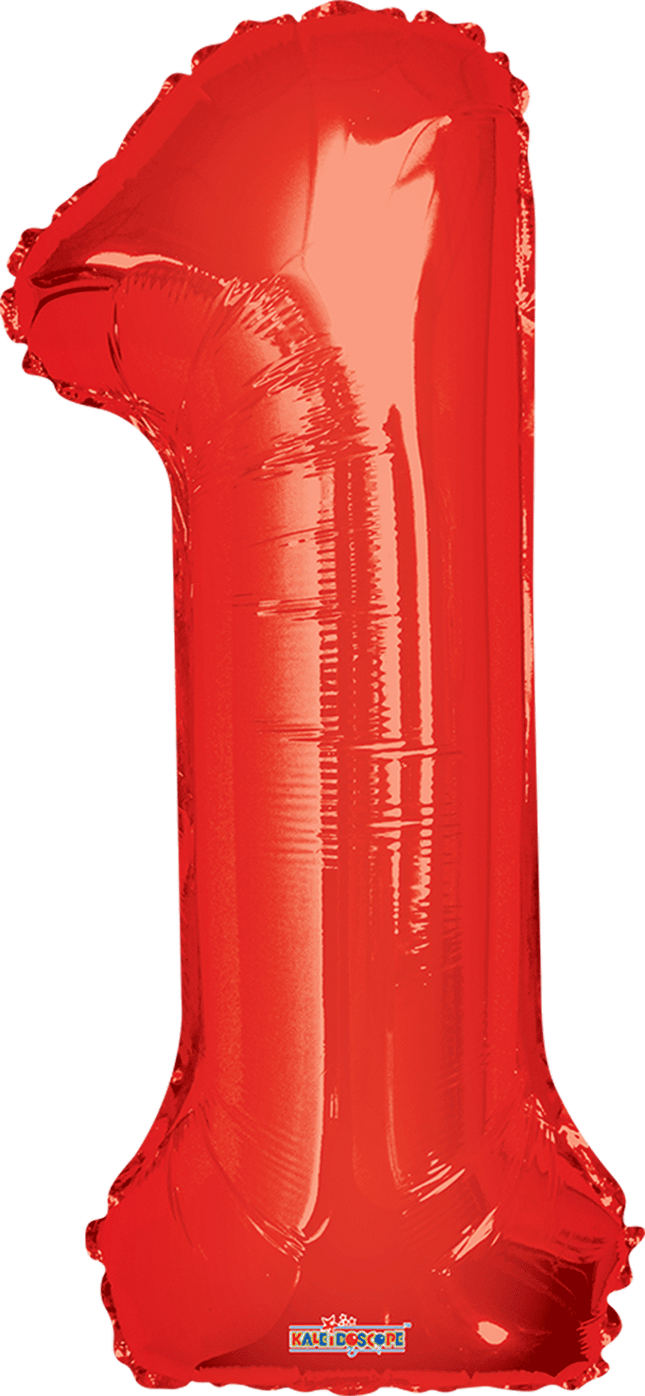 Numeros 34" Rojo