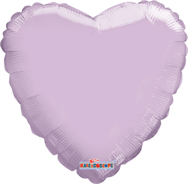 18” Solid Lavender Macaron Heart