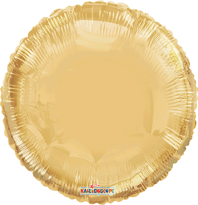 18" Round Champagne Gold