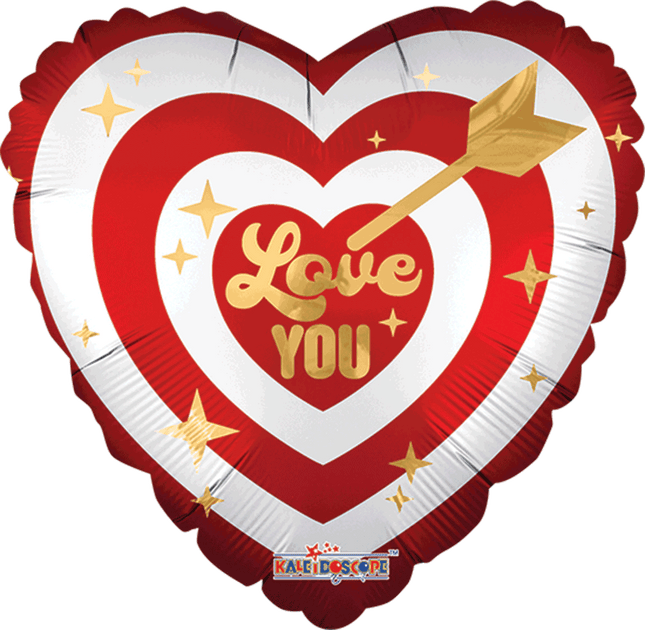 18" Love You Arrow