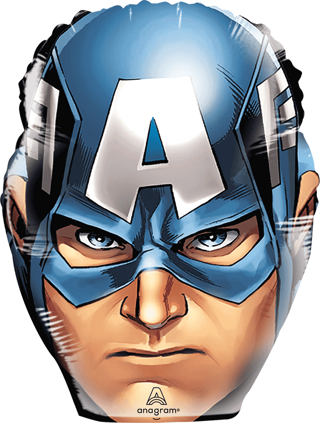 18" Captain America Head Shape