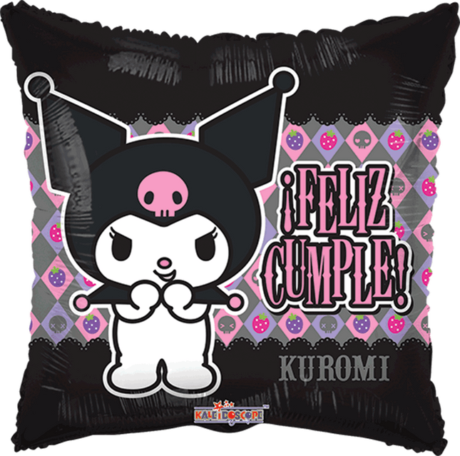 18" Kuromi Feliz Cumple