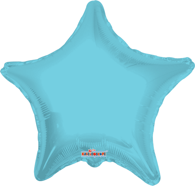 22” Solid Sky Blue Star