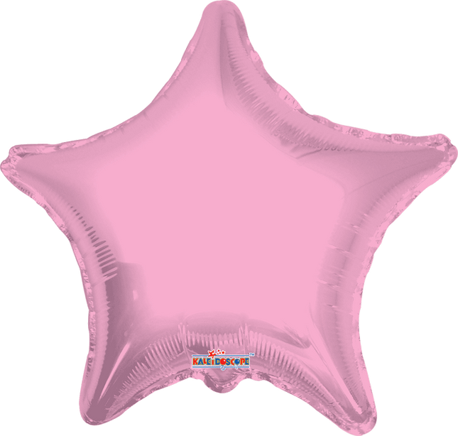 22” Solid Pink Star