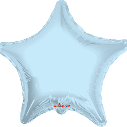 22" Azul Pastel Solido Estrella