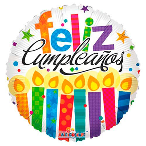 18" Happy birthday candles 