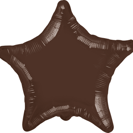 22" Solido Estrella Chocolate