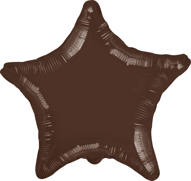 22" Solido Estrella Chocolate