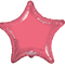 Globo Metálico Estrella Coral de 22" (55 cm)