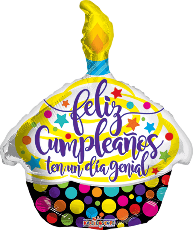 "18" Happy Birthday Cupcake