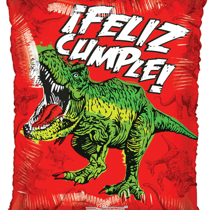 20" Feliz Cumple Dino