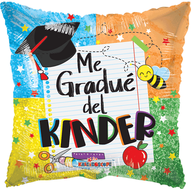 18” Me Gradué Del Kinder