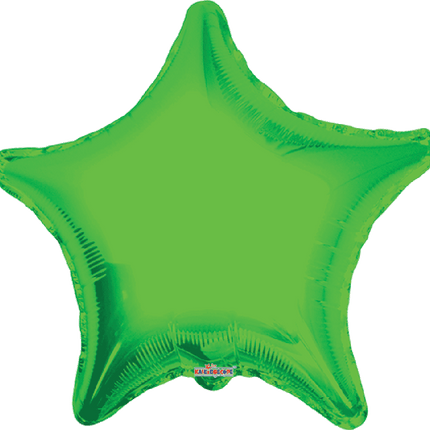 22” Neon Green Neon Star