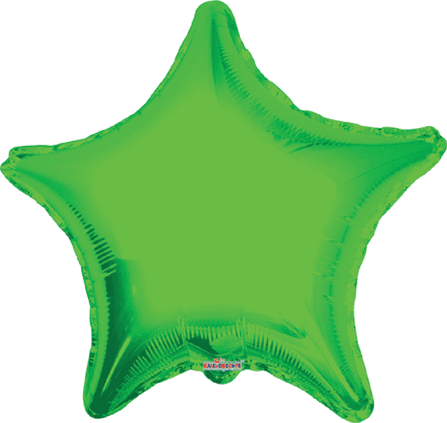 22” Neon Green Neon Star