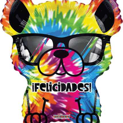 18" Cool Dog Felicidades