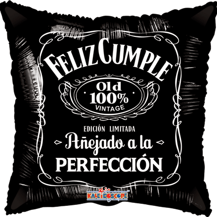 18" Feliz Cumple Añejado