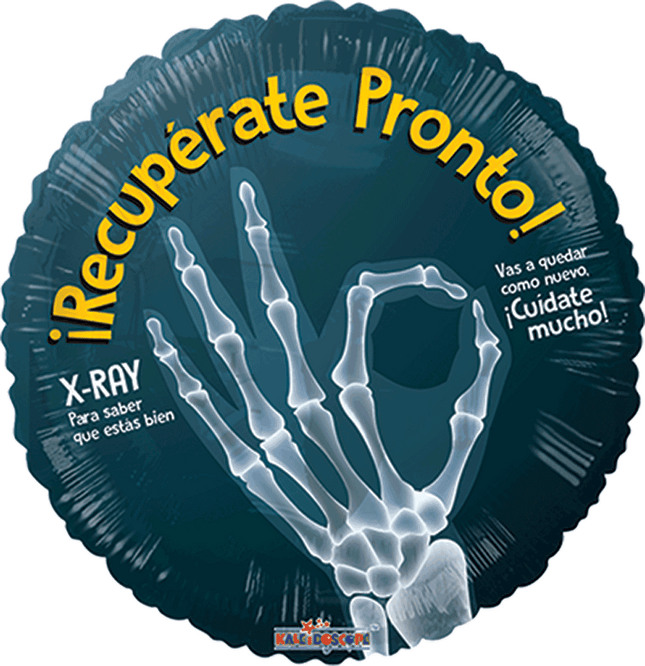 18" Get Well Soon X-Ray