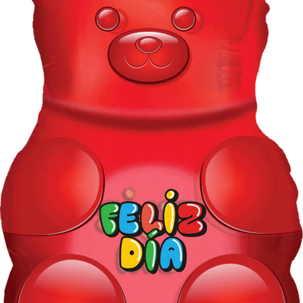 18" Feliz Cumple Pandita Transparente