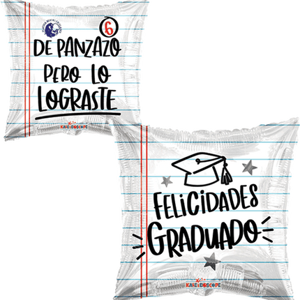 18" Graduado De Panzazo