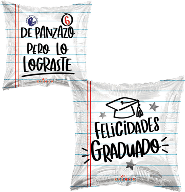 18" Graduado De Panzazo