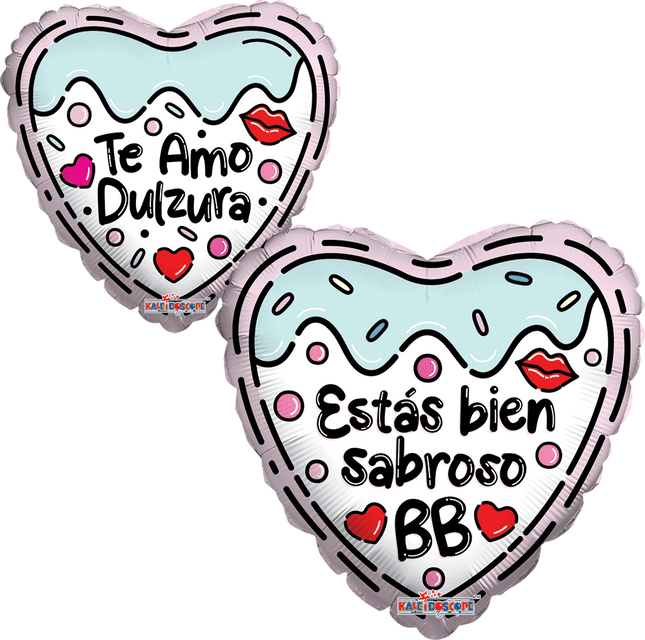 18" I Love You Balloon Sweet Candy Heart