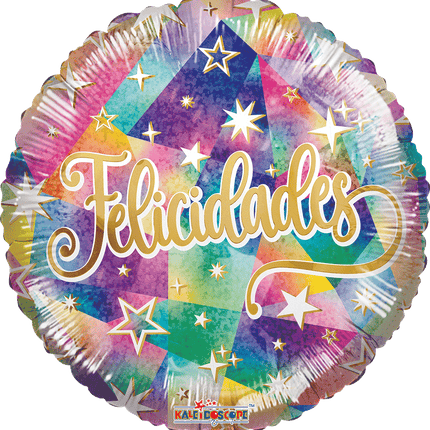 18" Happy Birthday Sparkles Balloon