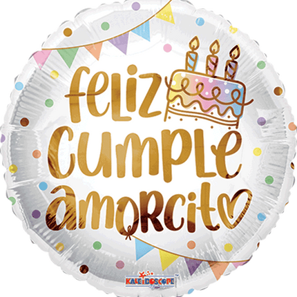 18" Feliz Cumple Amorcito