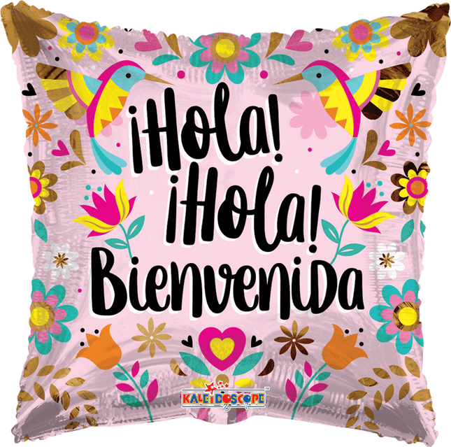 18" Hello Welcome Balloon