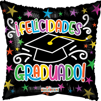 18” Graduado Estrellas Y Birrete