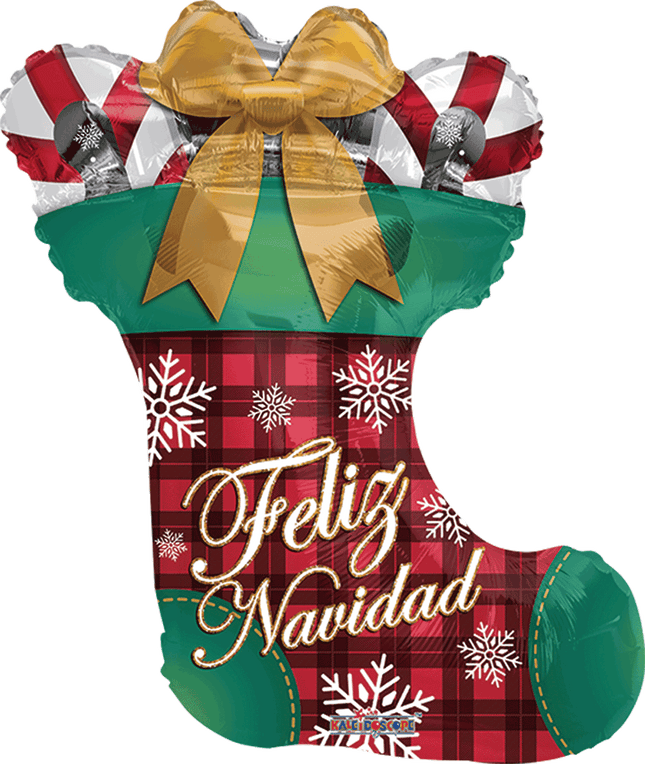 Supershape Merry Christmas Boot