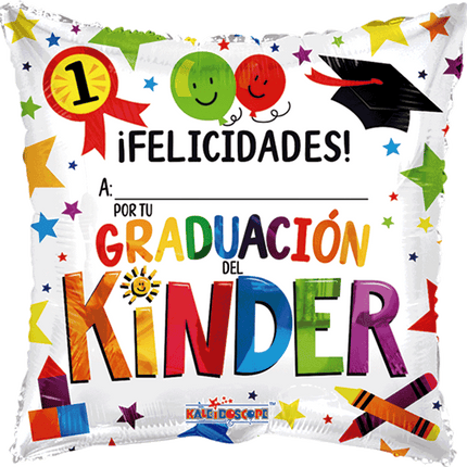 18" Graduación Del Kinder